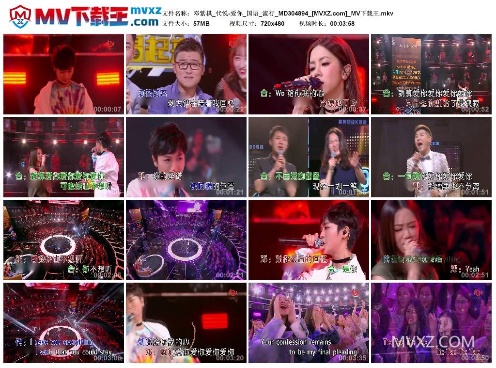 邓紫棋_代悦-爱你_国语_流行_MD304894